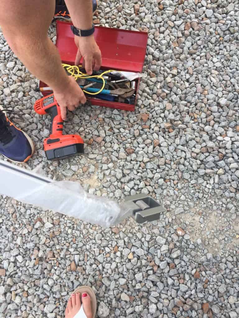 rv awning repair arm
