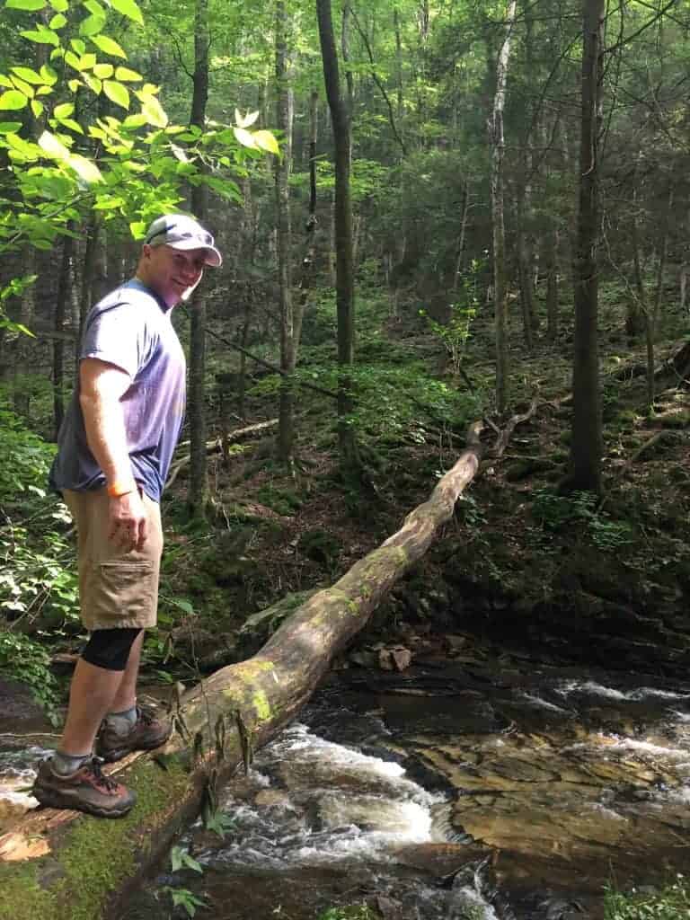 double run nature trail in worlds end state park 4