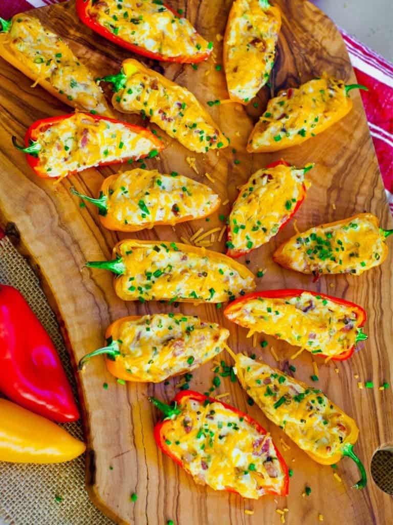 Bacon Cheese Stuffed Peppers Video Tatyanas Everyday Food