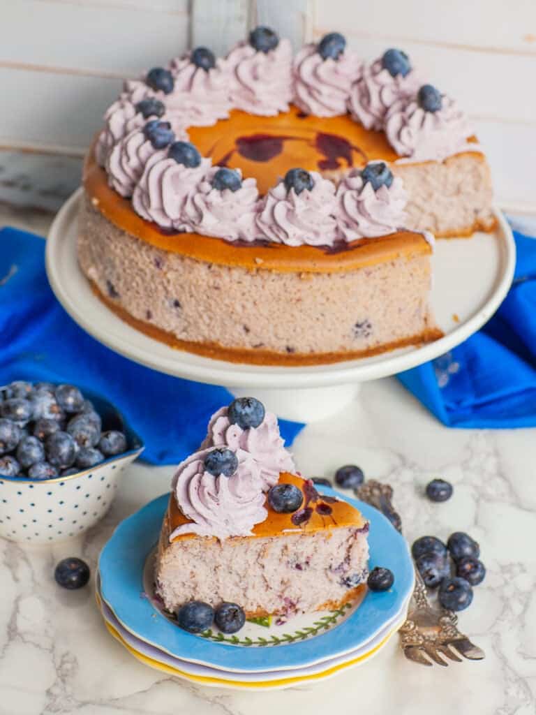 Ricotta Blueberry Cheesecake Recipe Video Tatyanas Everyday Food