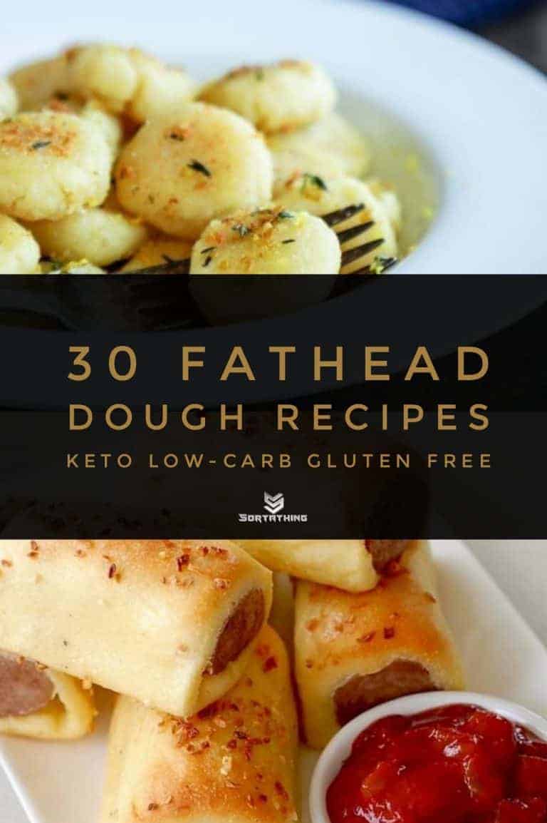 30 Fathead Dough Recipes for 2020 - Sortathing Food & Health Fathead Keto Gnocchi & Sausage Rolls