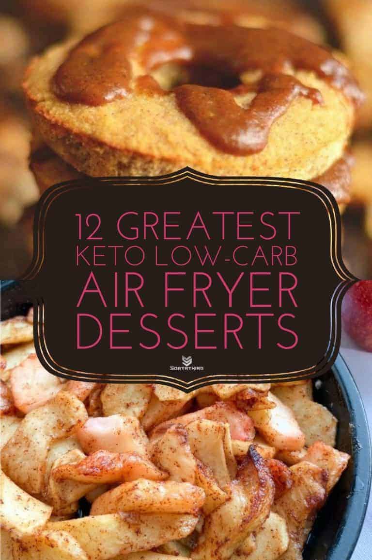 12 Greatest Keto Low-Carb Air Fryer Dessert Recipes for 2020 - Sortathing Food & Health Paleo Apple Cider Vinegar Donuts & Air-Fried Spiced Apples