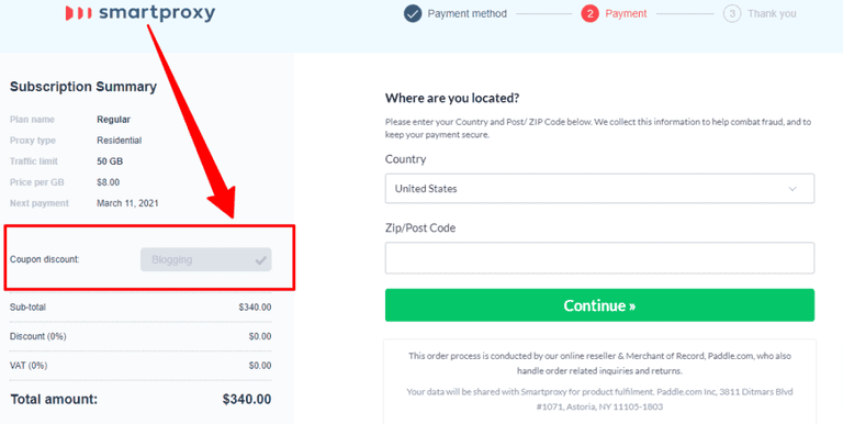 Smartproxy Coupon Code