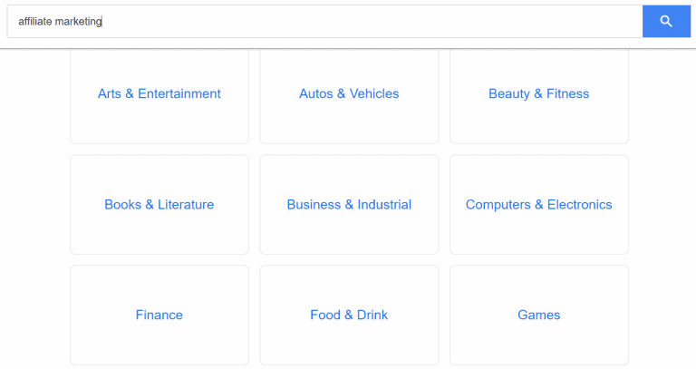 Increase-website-traffic-through-Google-categoryselect