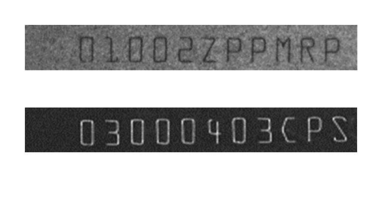 Marking by laser or ink jet systems
