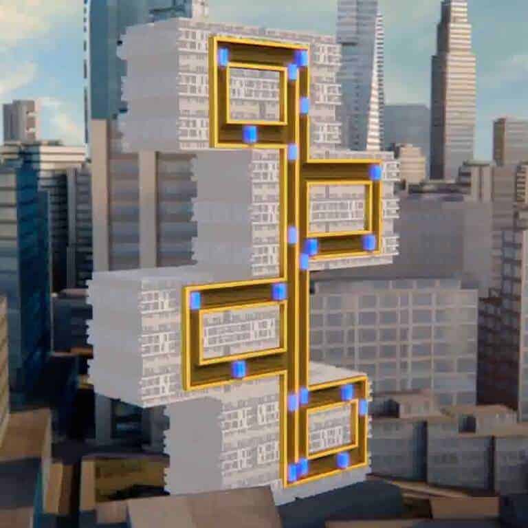 Thyssenkrupp Multi horizontal and vertical movement lift - Lifts and elevators