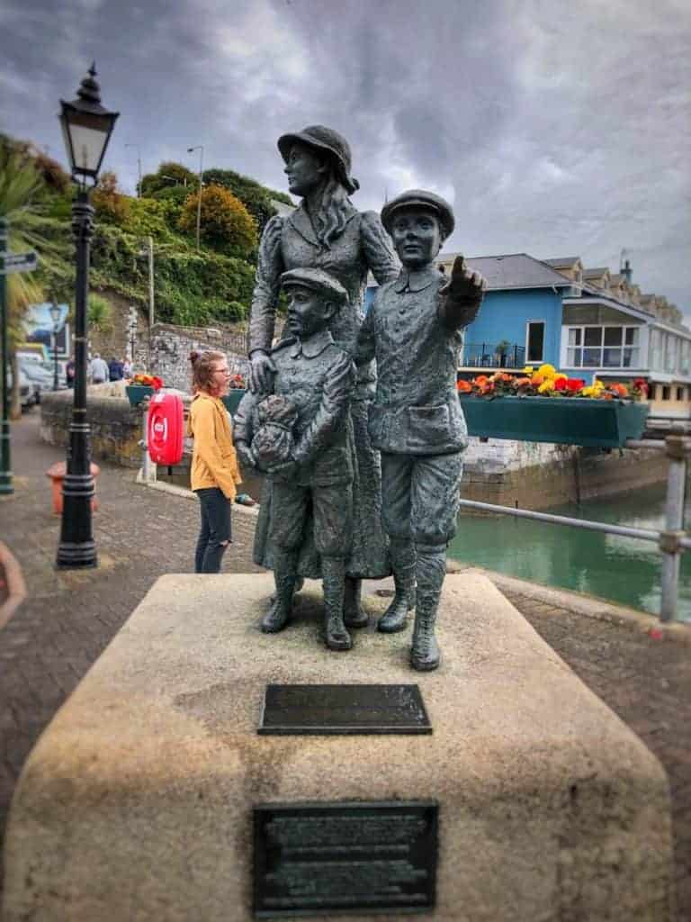 Annie Moore and her brothers Cobh Westbound Transatlantic Cruise Disney Magic
