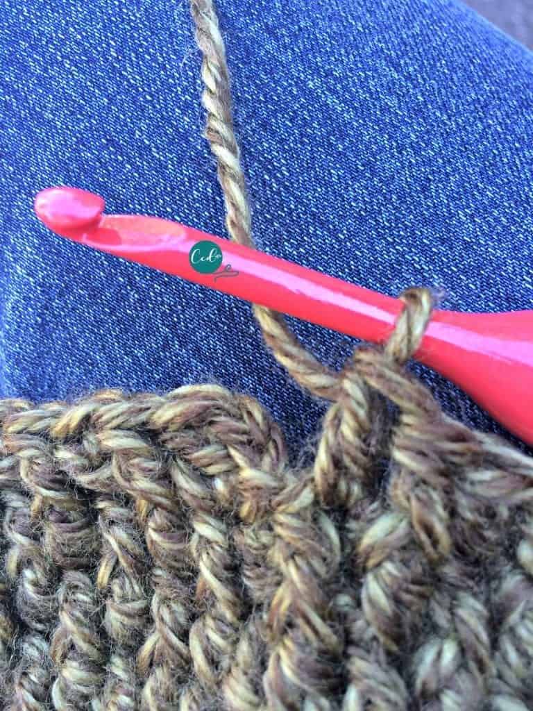 textured slouchy hat