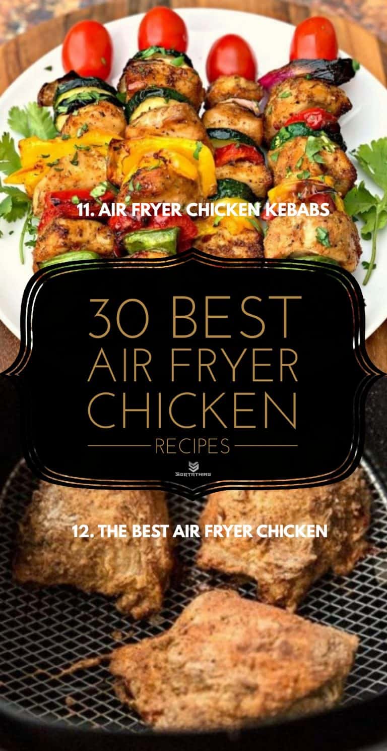 Air Fryer Chicken Kebabs Air Fryer Chicken Kebabs