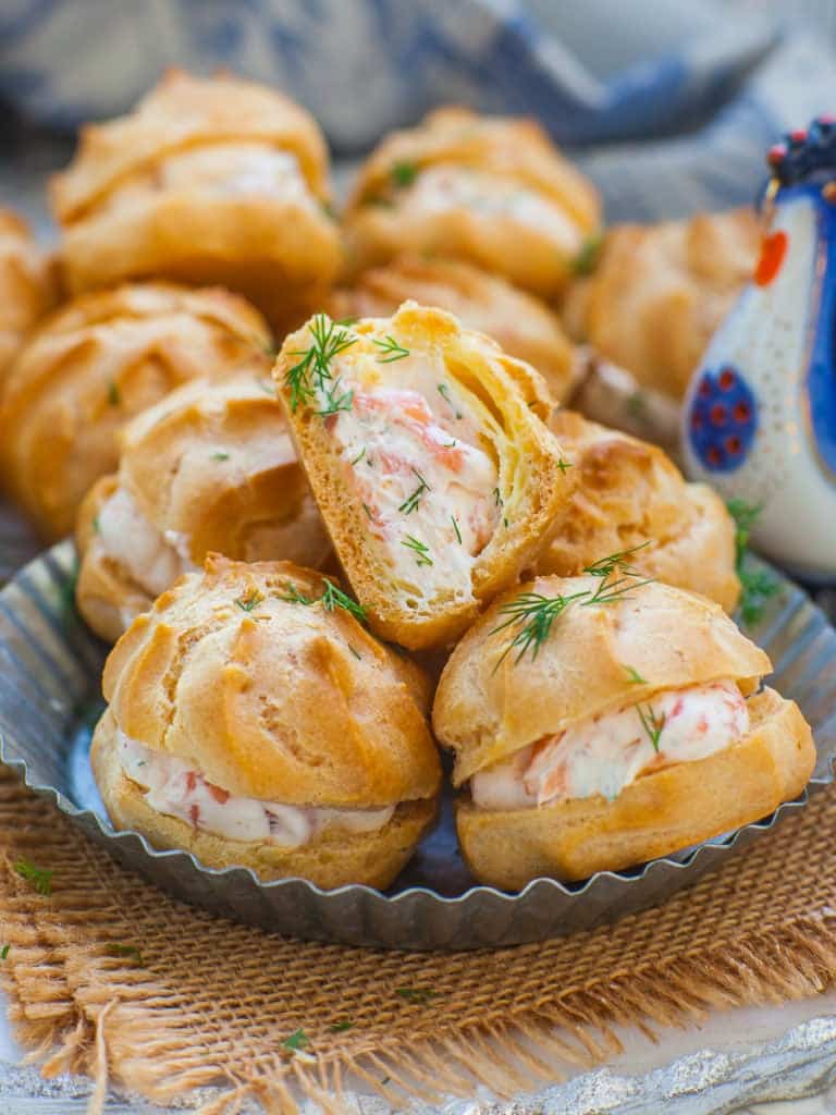 Smoked Salmon Puffs