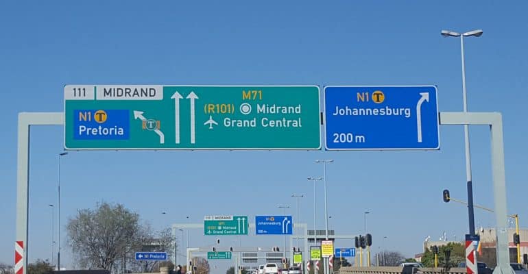 Midrand Highway Sign Boards
