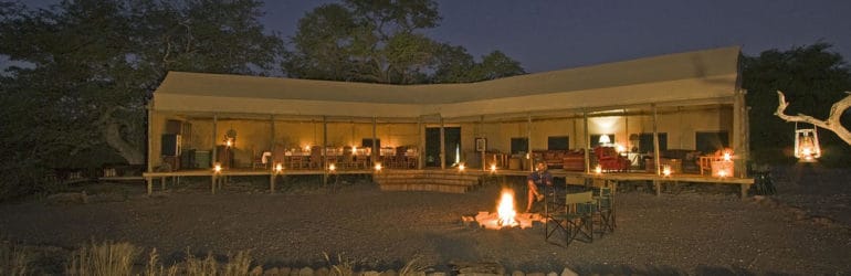 Desert Rhino Camp View