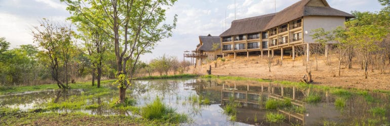 Victoria Falls Safari Club View
