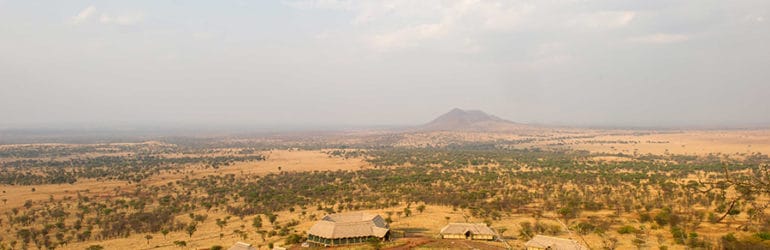 Kubu Kubu Tented Camp Aerial View