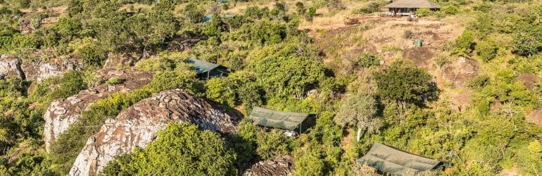 Siruai Expedition Camp Aerial View