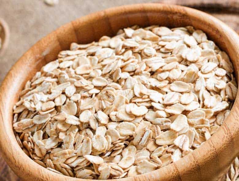 raw-oats-best protein foods for losing weight