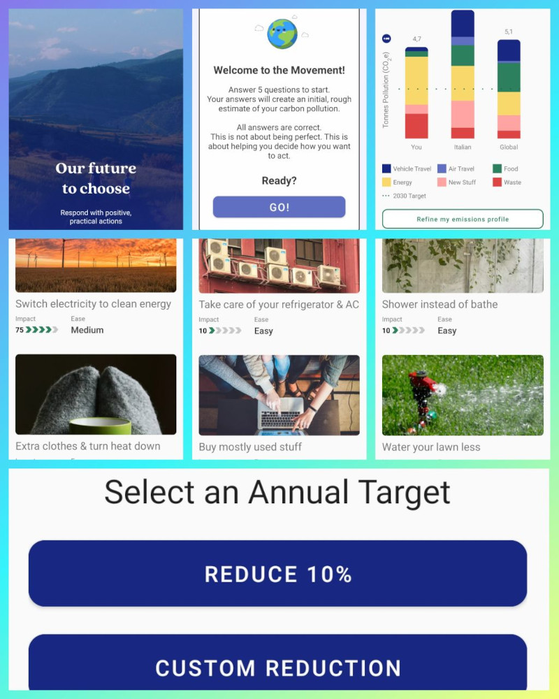 app earth hero per agenzia comunicazione