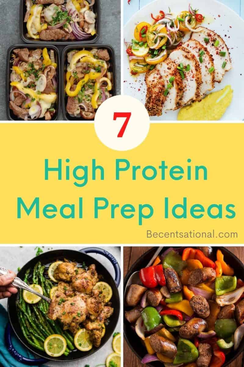 high protein meals