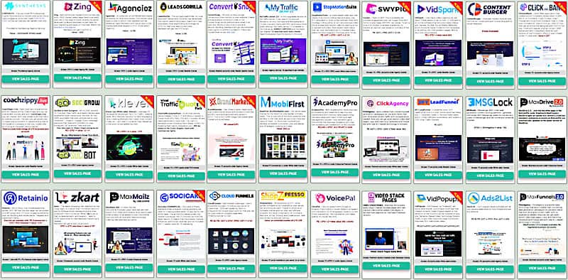 IM Buyer's Club small sampling of the software available
