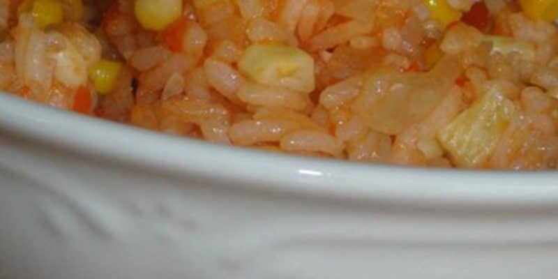 Homemade Mexican Rice Recipe with Printable