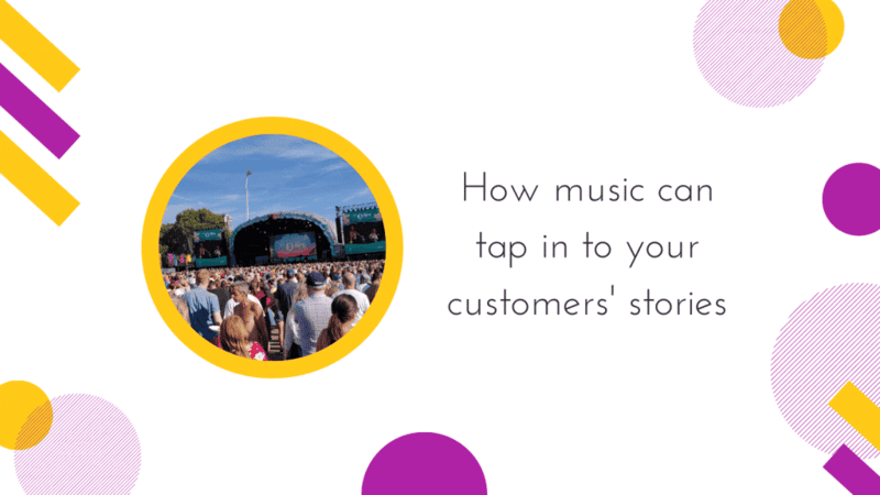 Cover for How music can tap in to your customers' stories