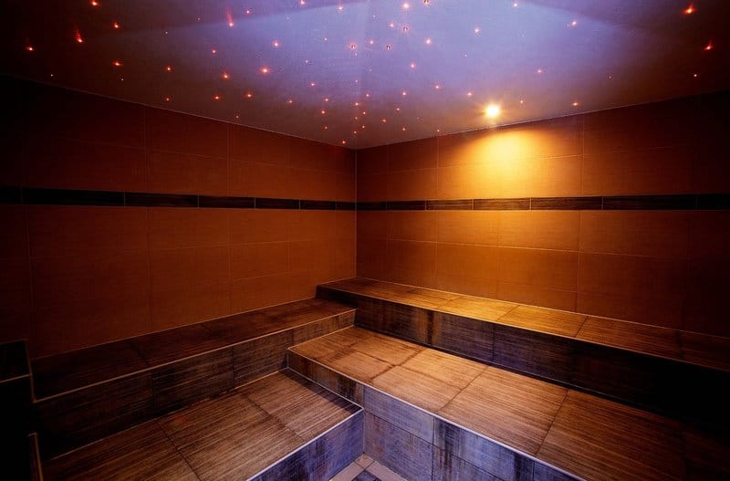 moderne Sauna im 4 Sterne Hotel moderne Sauna im 4 Sterne Hotel