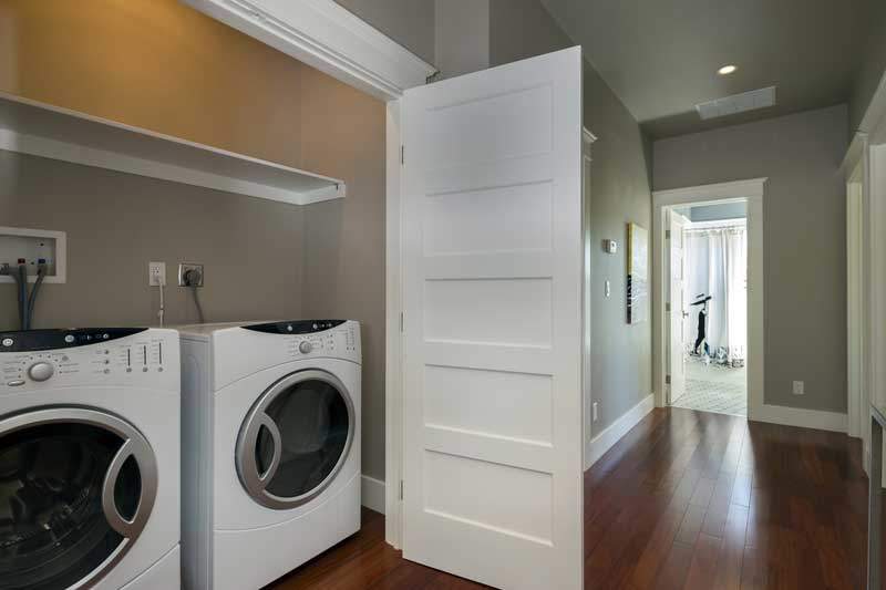 The Laundry Behind Sliding Doors