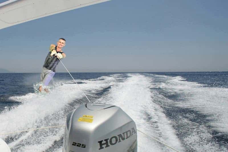 Water skiing on the Gulf? Tampa green screen photo booth. tampa green screen photo booths 1