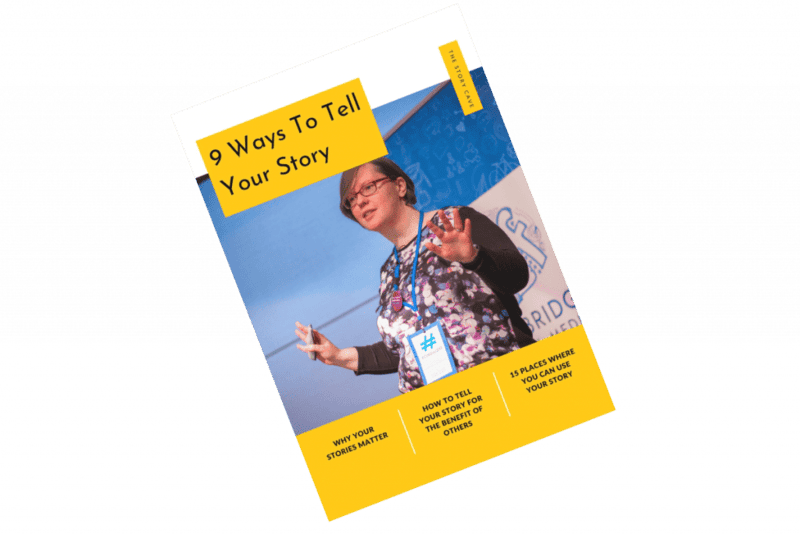 9 ways to tell your story ebook cover