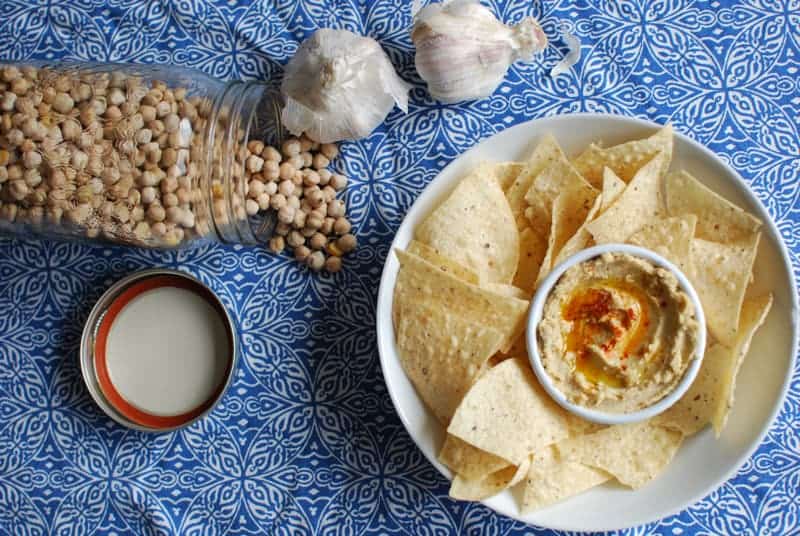 Instant Pot Hummus with dried beans