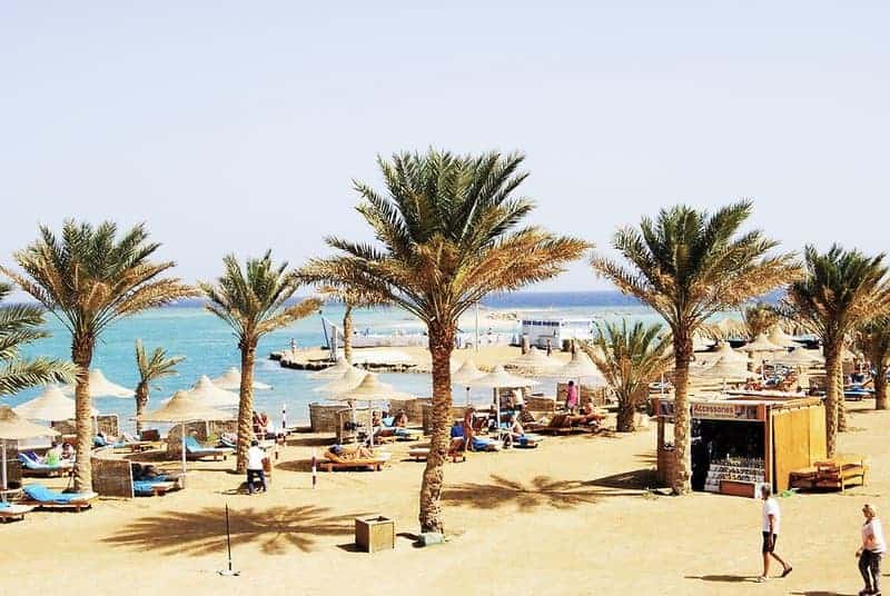 Feiner Sandstrand am roten Meer Feiner Sandstrand am roten Meer