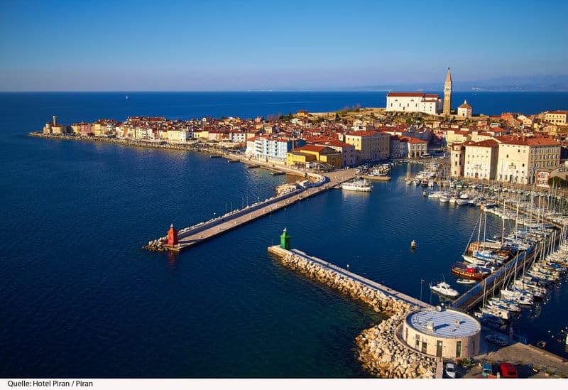 Piran der Urlaubsort an der Adria in Slowenien Piran der Urlaubsort an der Adria in Slowenien