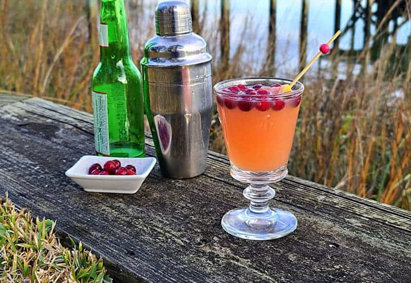 ruby red grapefruit martini