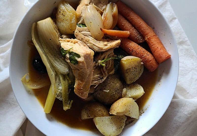 chicken fennel bake