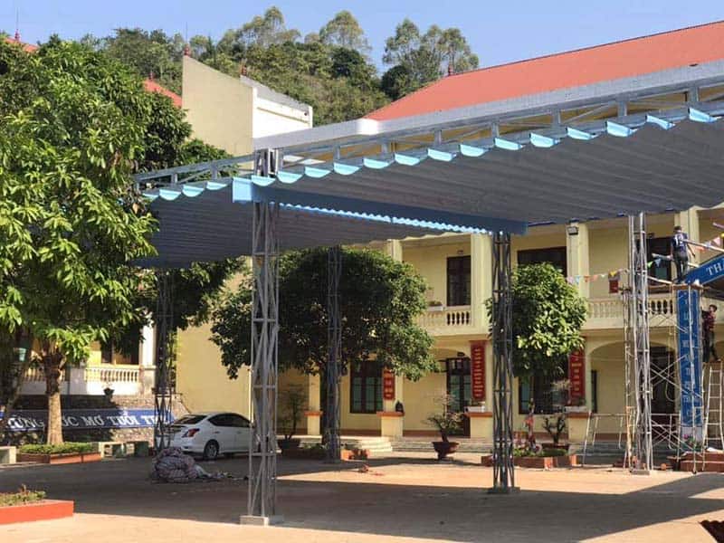 trụ kết cấu vuông
