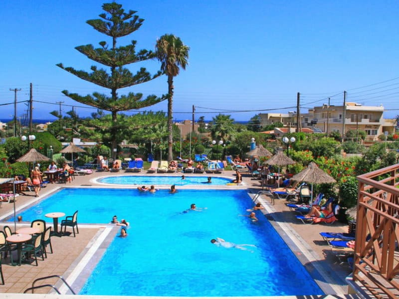 Poolanlage vom Despo Hotel auf Kreta günstig Urlaub in Griechenland Buchen Poolanlage vom Despo Hotel auf Kreta günstig Urlaub in Griechenland Buchen