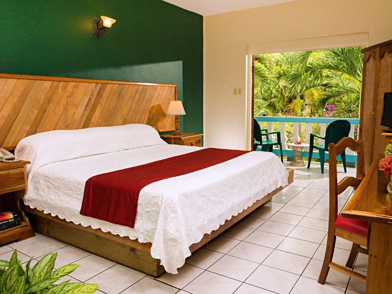 Typisches Doppelzimmer mit Landblick Typisches Doppelzimmer mit Landblick