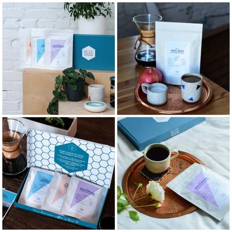 Blue Coffee Box