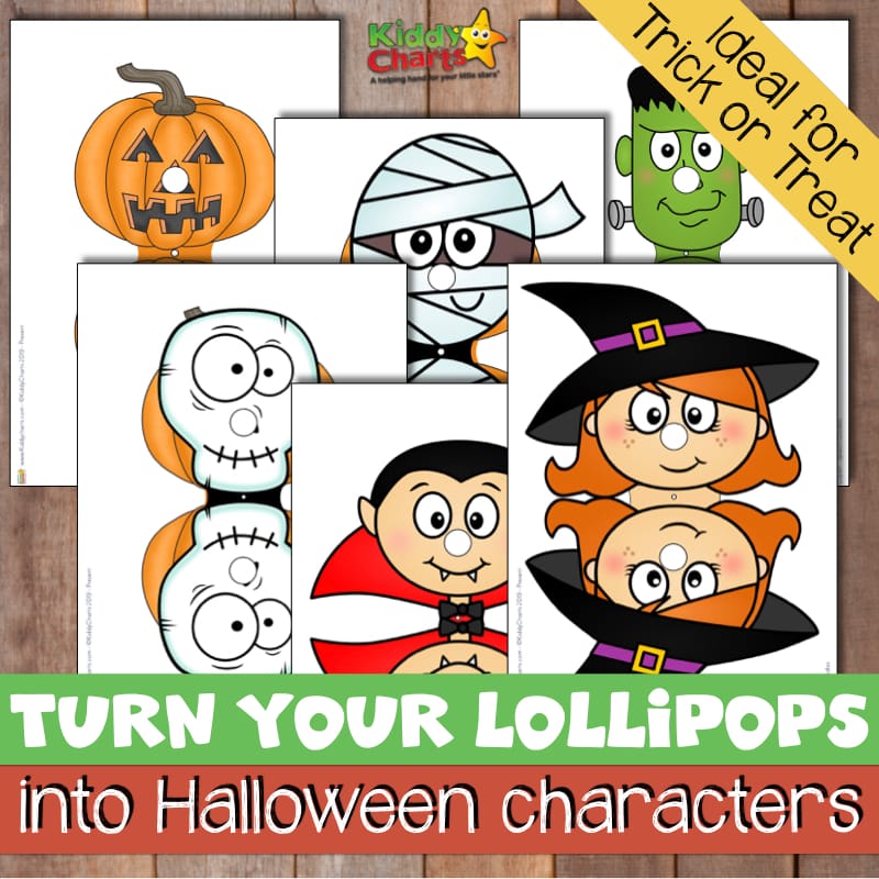 Chupachups Lollipop covers for trick or treating! We've done the Xmas ones, now it is Halloween's turn to get in on the act. Go check they out, they are super cool! #chupachups #lollipops #halloween #trickortreat #trickortreatideas #kids #partybags