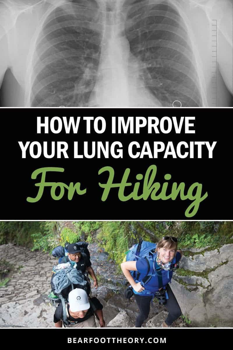 Learn four strategies to improve your hiking lung capacity so you can climb higher & farther without running out of breath. We'll also get you prepared for hiking at high altitudes and elevations where the air is thinner.