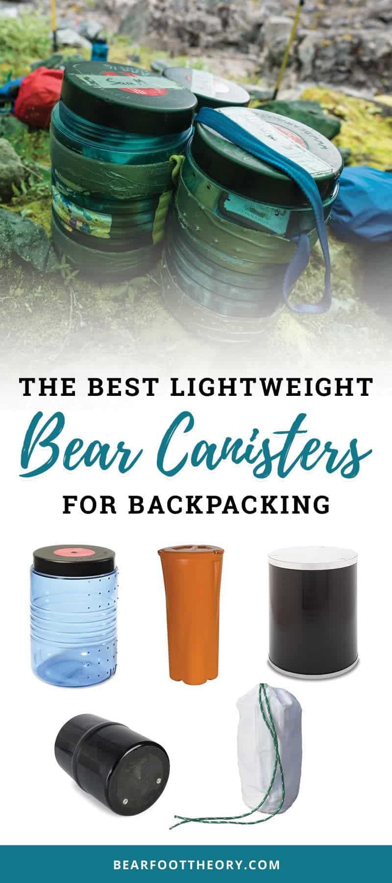 A roundup of the best bear canisters for backpacking with info on every canister's weight, pros and cons, and tips for using them.