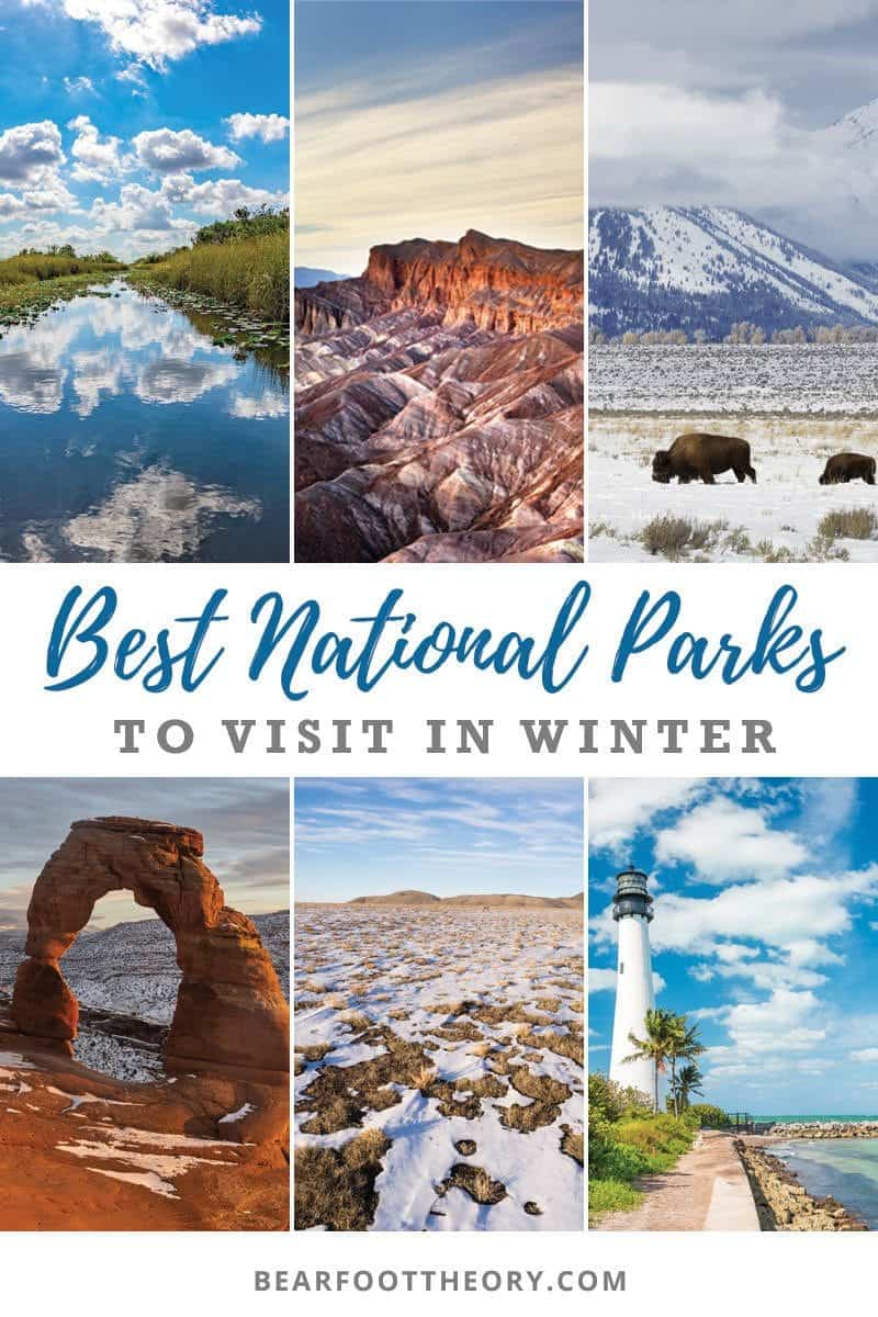 These are the best national parks to visit in the winter to help you stay outside all year round. Visit our favorites & avoid the summer crowds.
