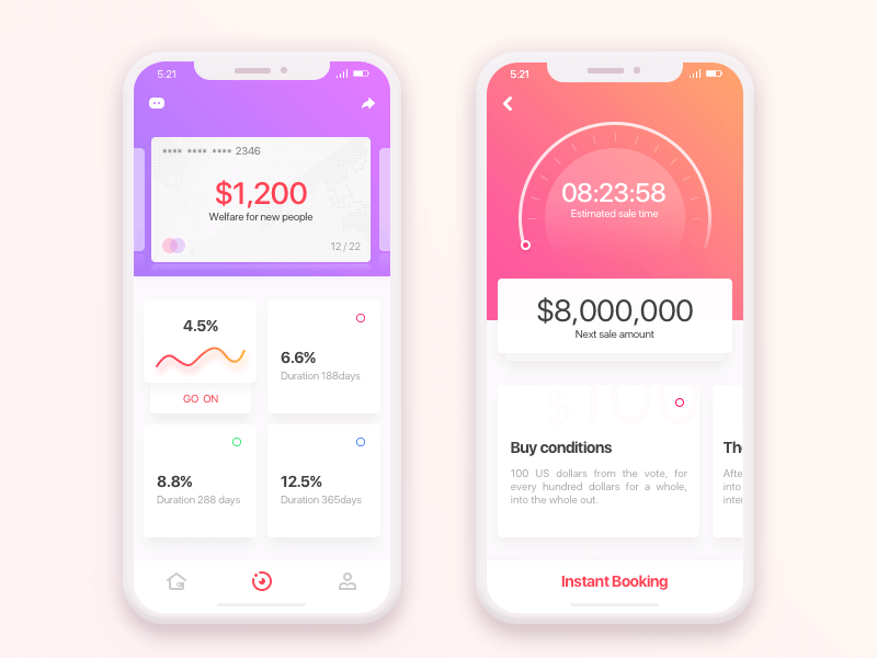 finance mobile application development