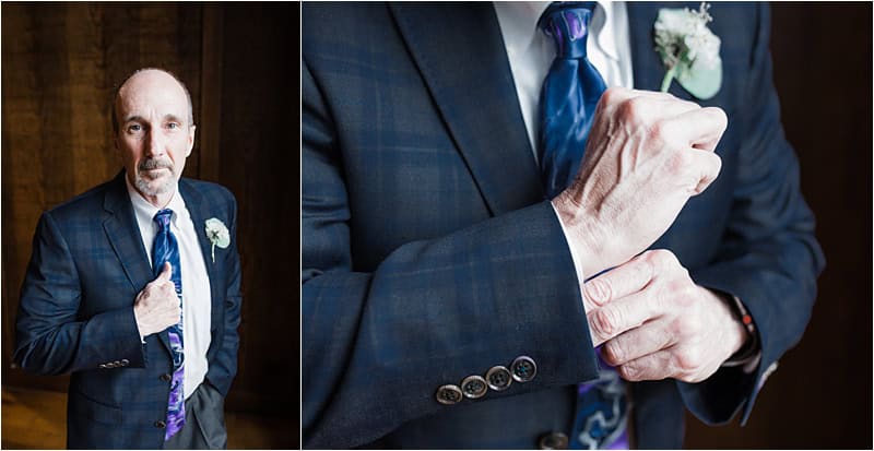 groom getting ready, looking straight to the camera, groom fixing his sleeve,