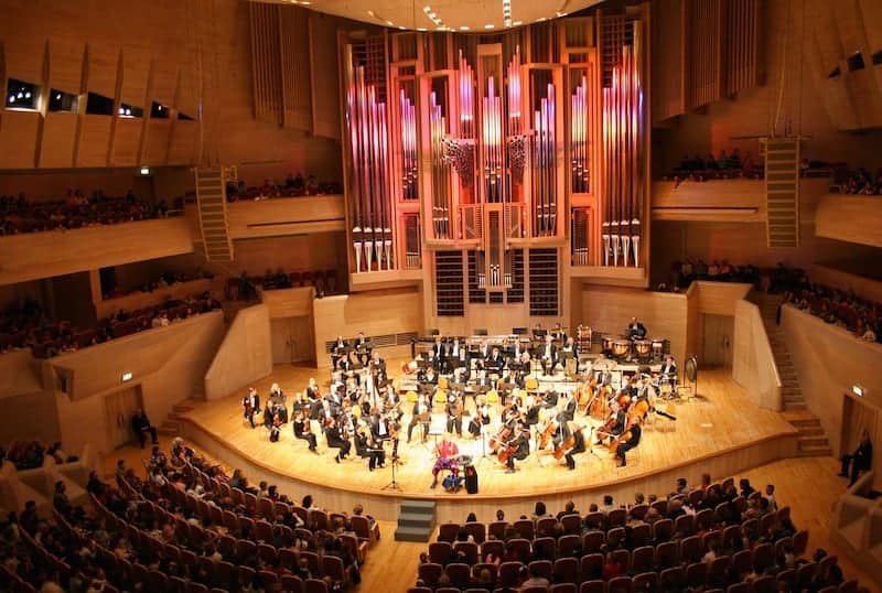 Attending an orchestra concert for Fall field trips
