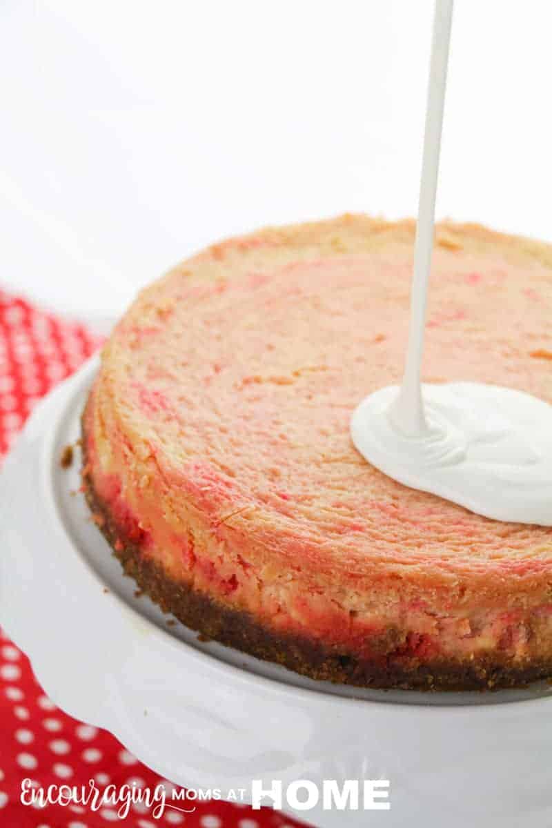 Instant Pot Red Hots Cheesecake