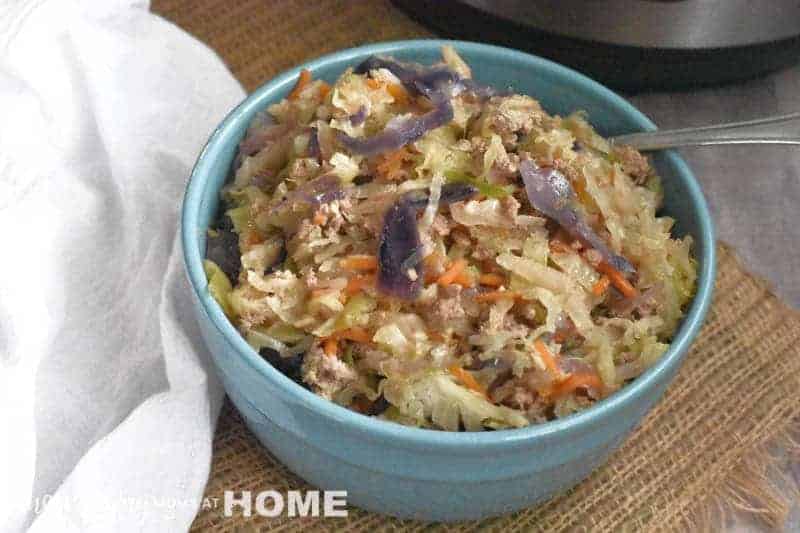 Instant Pot Egg Roll in a Bowl: Keto, Weight Watchers, Low ...