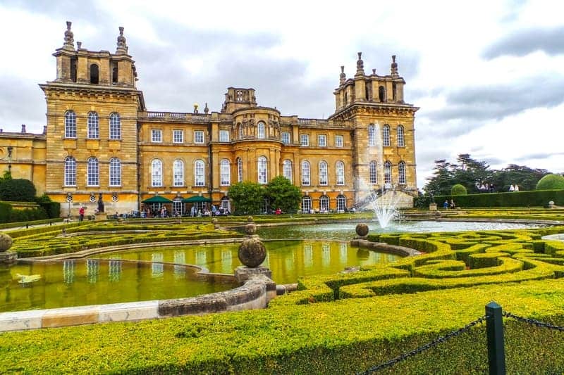 Blenheim Palace in Oxford