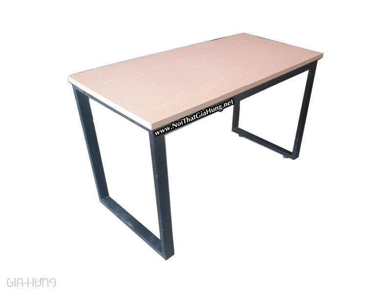 Bàn văn phòng chân sắt mặt ván công nghiệp MFC GHZ-203