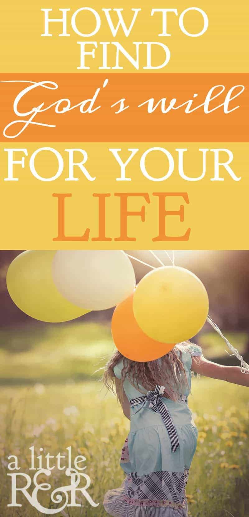 How to Find God's Will For Your Life - A Little R & R